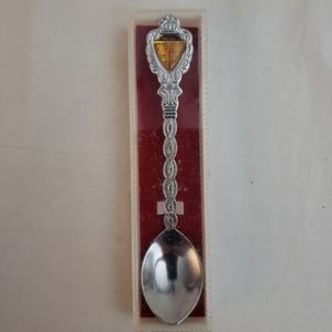 Vintage Montreal Silver Metal Collector Spoon 5" Canada